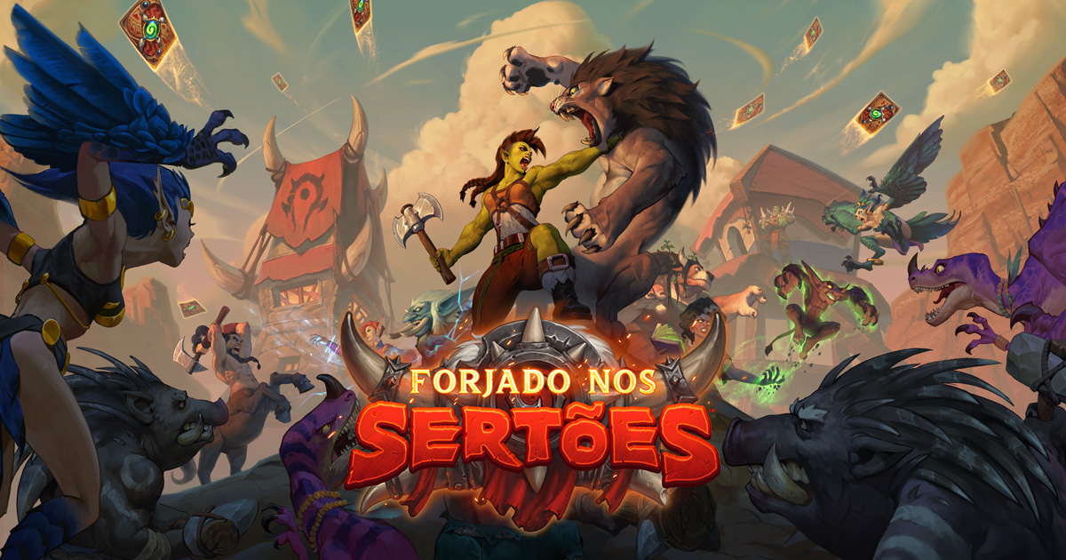 Hearthstone® parte em sua jornada mais ambiciosa até agora com Forjado nos Sertões™ – já disponível