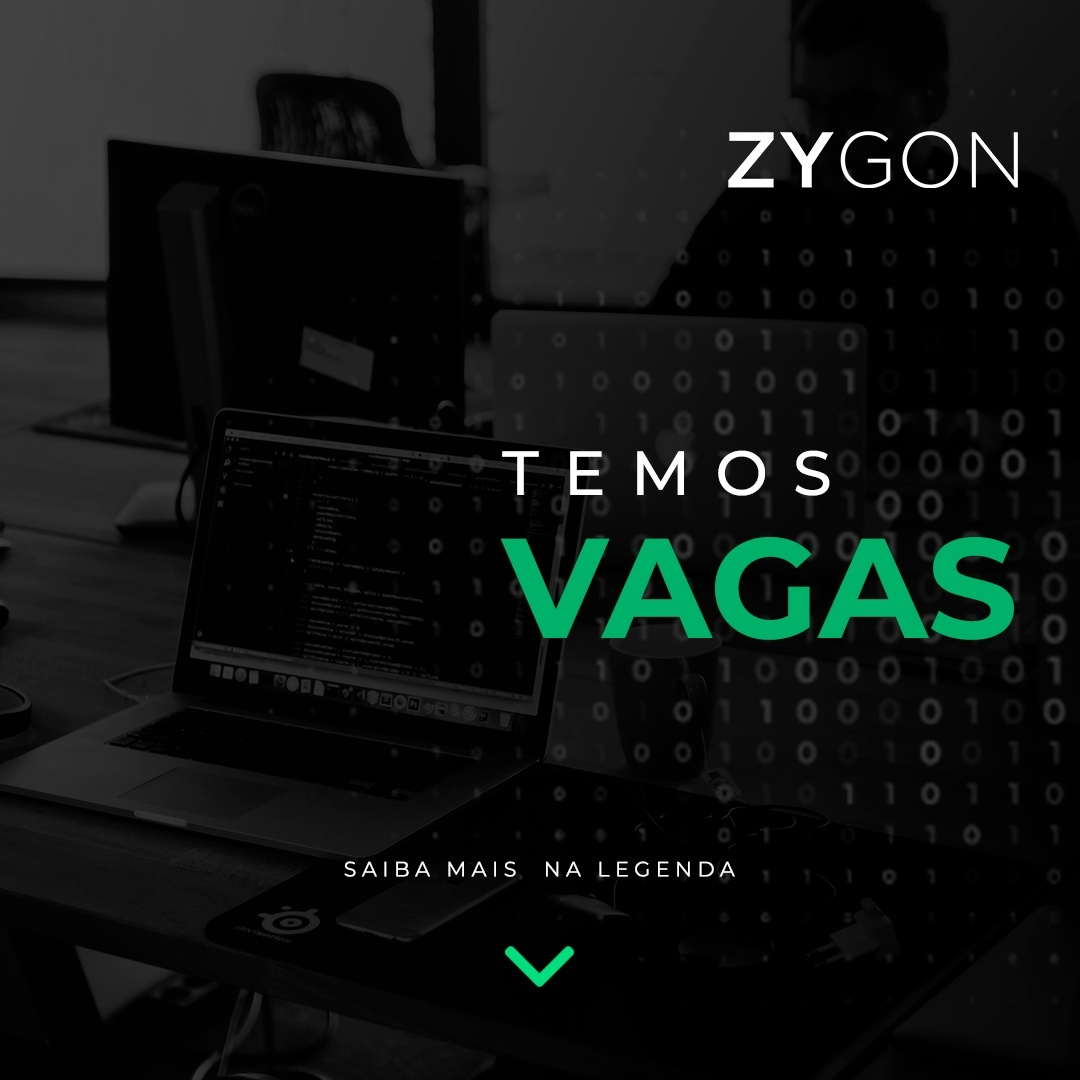 Zygon abre 30 vagas para trabalho remoto